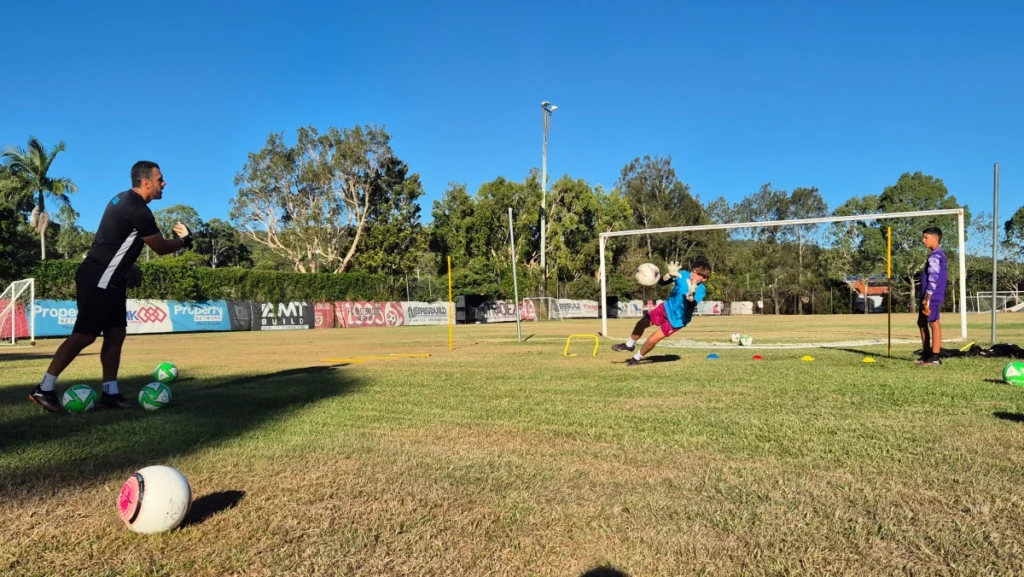 goalkeeper training brisbane - private and group sessions